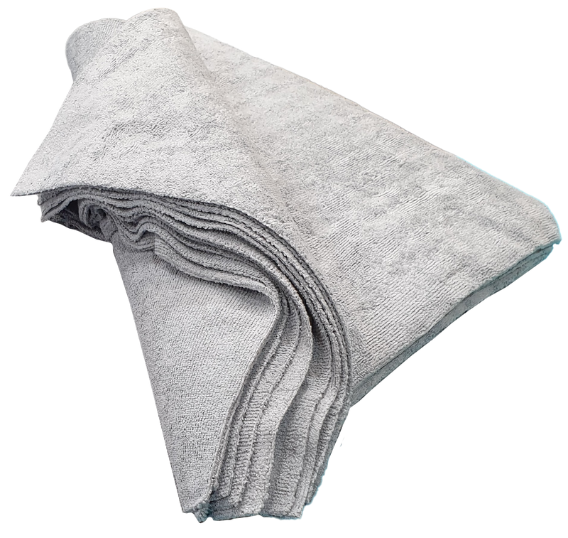 Christmas Special Offer - Pack of 5 Premium Microfibre Edgeless Terry Cloths 300gsm 70/30 mix Free with every Courier Order