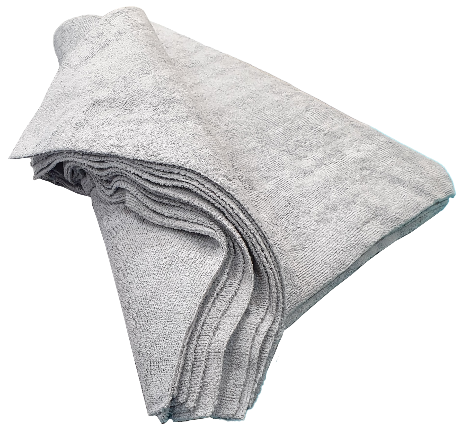 Microfibre Edgeless Terry Cloths 300gsm - Pack of 5 Grey or Yellow