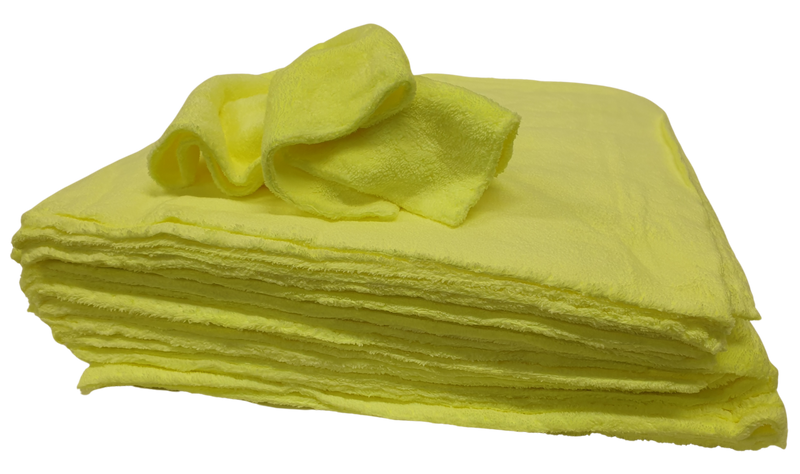 Microfibre Edgeless Super Soft Fleece Cloths 360gsm 70/30 mix - pack of 36