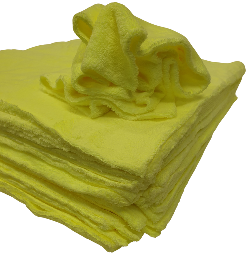 Microfibre Edgeless Super Soft Fleece Cloths 360gsm 70/30 mix - pack of 36