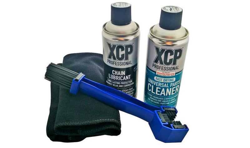 XCP Motorcycle Chain Cleaner Kit