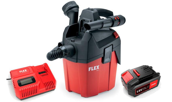 Flex Cordless Compact Vacuum includes battery and charger