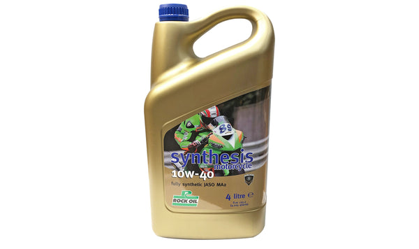 Rock Oil Synthesis 10W40 Full Synthetic Engine Oil For Motorcycles 4L